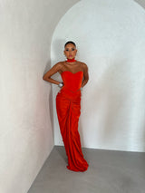 Femme Fatale Corset Coral