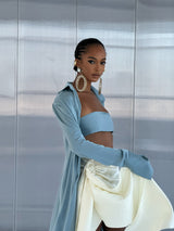 Martini Robe Muted Blue