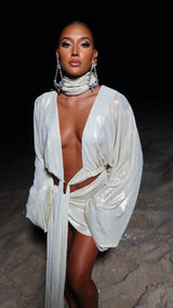 Malia Sarong Acqua Gold