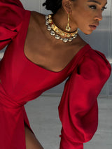 Natasha Corset Royal Red