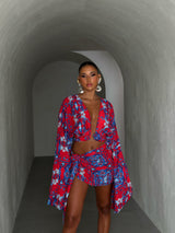 Malia Sarong  Baroque Print