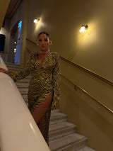 Nammos Body Suit Tiger Print