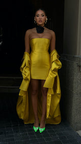 Andres Long Jacket Mustard Yellow