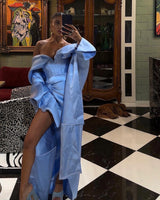 Nina Corset Baby Blue