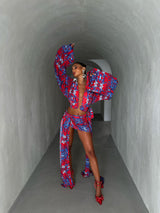 Malia Sarong  Baroque Print