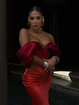 Nina Corset Royal Red