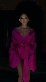 Rio Nina Robe Short Fuschia Pink