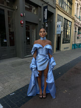 Nina Corset Baby Blue