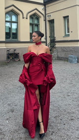 Nina Corset Royal Red