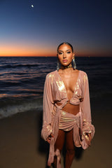 Malia Sarong Acqua Pink