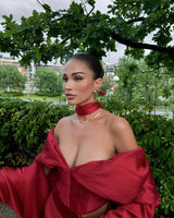 Nina Corset Royal Red