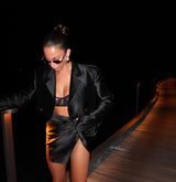 Nina Tulum Mini Skirt Black