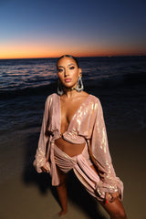 Malia Sarong Acqua Pink