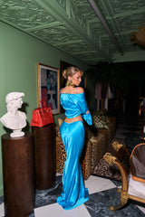 Florentina Skirt Sky Blue