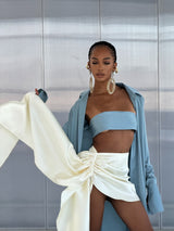 Martini Robe Muted Blue