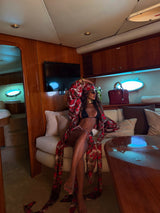 Malia Blouse Red Python