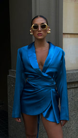 Amore Jacket Dress Teal