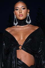 Malia Sarong Acqua Black