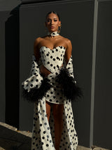 Malia Sarong Polka Dot Print