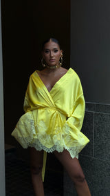 Rio Robe Lemon Yellow