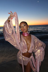 Malia Sarong Acqua Pink