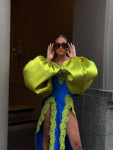 La Coda Jacket Lime Green