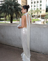 The Acqua Dress Silver