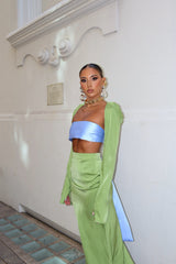 La Coda Skirt Moss Green