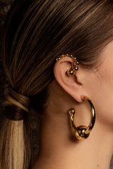 Paula Mendoza Medium Bubble Tube Hoops