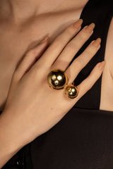Paula Mendoza Big Bubble Ring & Earcuff