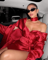 Nina Corset Royal Red