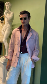 Safari Jacket Baby Pink
