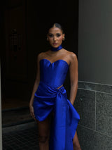 Metisa Skirt Cobalt Blue