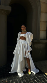 Anjelica Corset White