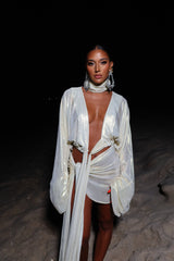 Malia Sarong Acqua Gold