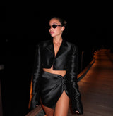 Nina Tulum Mini Skirt Black