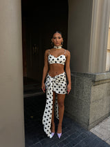 Malia Sarong Polka Dot Print