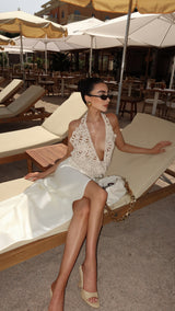 Nina Tulum Long Skirt Ivory