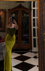 Camille Skirt in Muted Olive