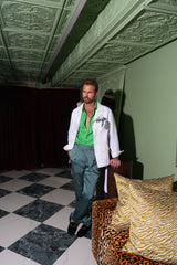 Safari Jacket White Linen