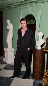 NVH Drawstring Trousers Black
