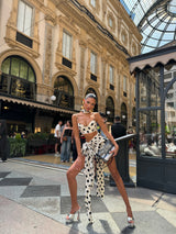 Bella Sweetheart Top Polka Dot Print