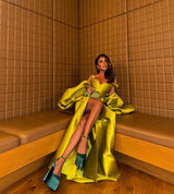 La Coda Jacket Lime Green