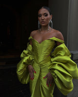 La Luna Mermaid Skirt Lime Green