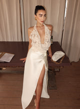 Nina Tulum Long Skirt Ivory