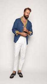 Safari Jacket Denim Cotton Stretch