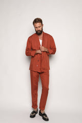 Nico Shawl neck Shirt Jacket