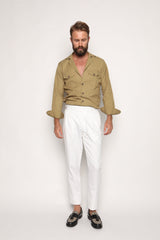 Massimo Safari Shirt Jacket Camel