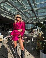 Femme Fatale Box Uomo Jacket Pink Fuchsia