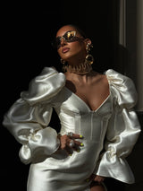 Solarino Dress Ivory